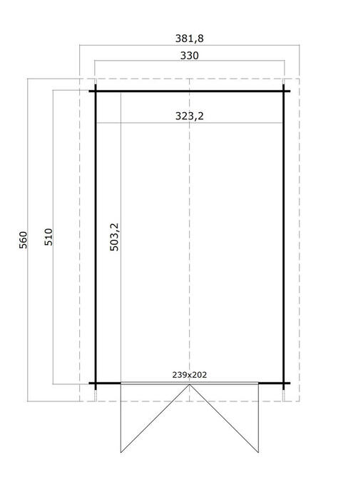 Lasita Maja garage Mauritius 510 x 330 cm